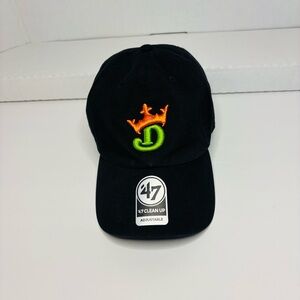 Draftkings 47' Brand DK Logo Sureshot Flatbrim Adjustable Snapback - NWT